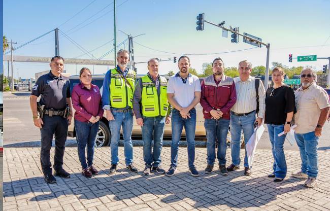 Avanza coordinación en obra de ruta fiscal