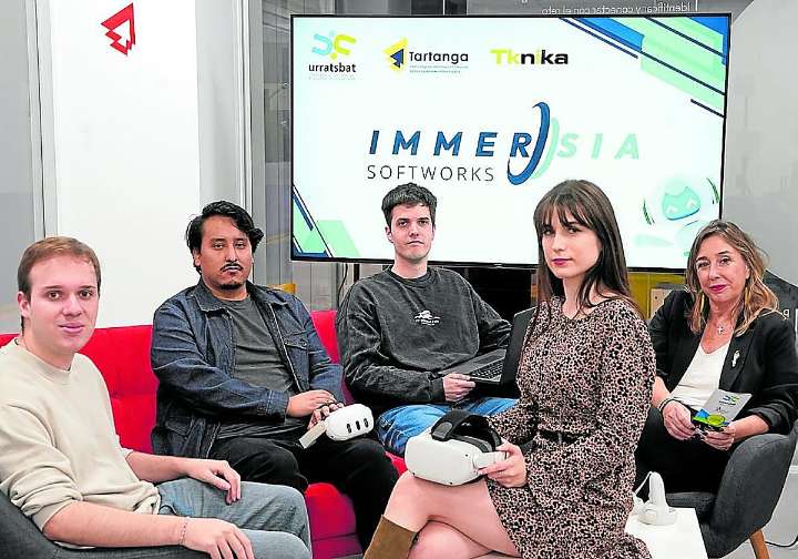 Jóvenes emprendedores a la vanguardia de la FP vasca