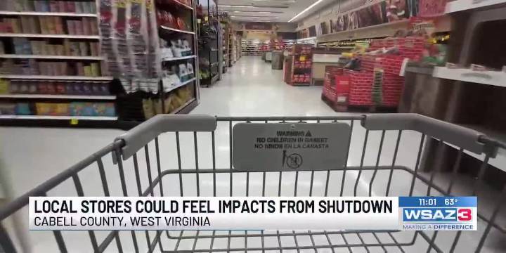 Local stores could feel impacts from government shutdown