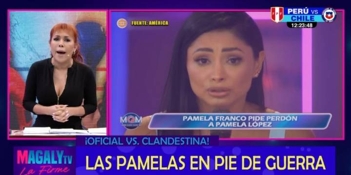 Magaly Medina refutó sobre el supuesto guion de Pamela Franco en entrevista: “Ahí se vendió solita, no seas mentirosa”