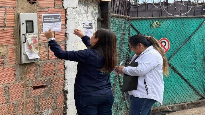 CAR Cundinamarca suspende obras ilegales en Zipaquirá por grave riesgo ambiental y estructural