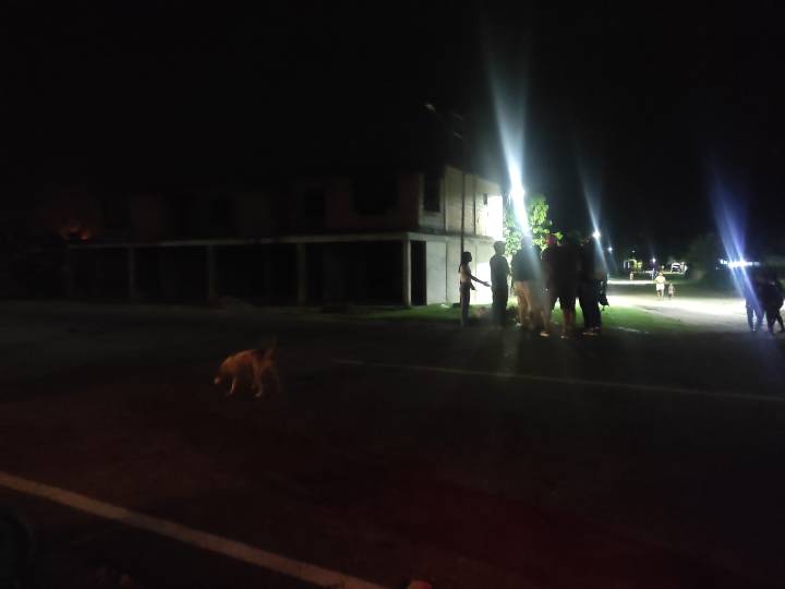 Dos accidente ocurrieron a la misma hora en la carretera nacional