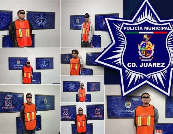 Arrestan a ocho buscados por violencia familiar y delitos contra la salud