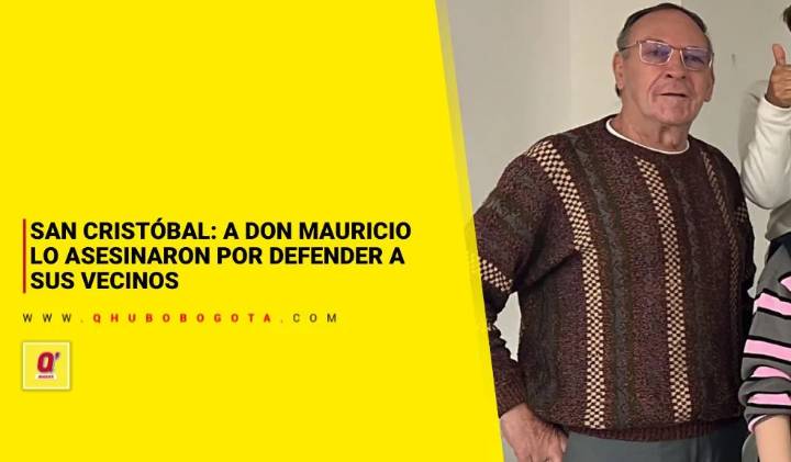 San Cristóbal: a don Mauricio lo asesinaron por defender a sus vecinos