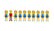 Equality Win: Apple Just Added Emojis For Polygamists And We Can't Even