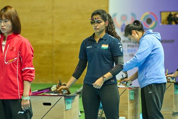 ISSF World C’ship: Esha Singh, Manu Bhaker In Contention For Spots In Final After Precision Stage