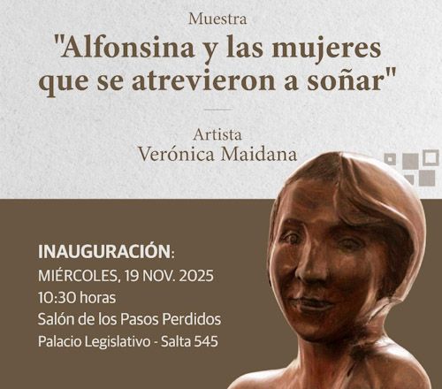 Inauguran la muestra “Alfonsina y las mujeres que se atrevieron a soñar”
