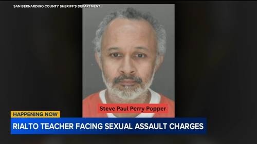 Rialto teacher arrested on charges of sexually assaulting children under 14 years old