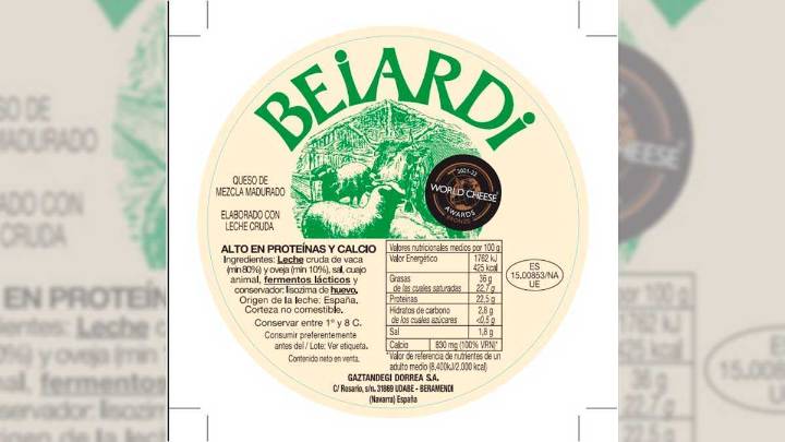 Consumo alerta de la presencia de listeria en varios quesos mezcla elaborados con leche cruda