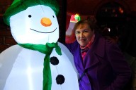 We switched-on Kington’s Christmas lights – it was wonderful to see the joy on everyone’s faces