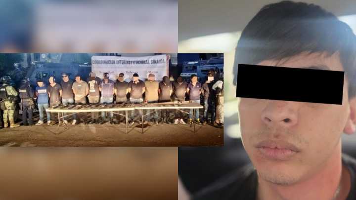 Detienen a ‘L-12’ en Culiacán y a 14 presuntos generadores de violencia en Navolato