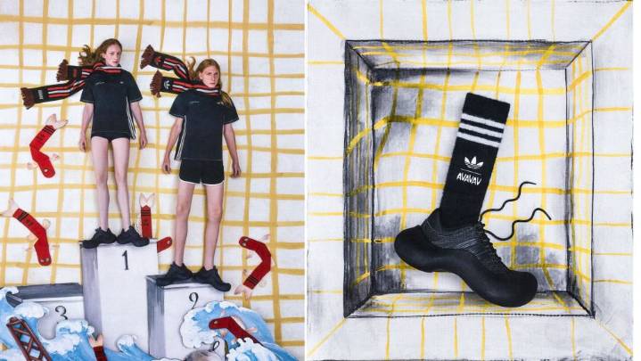 Adidas Originals x Avavav Rewrites Sportswear With Exaggeration