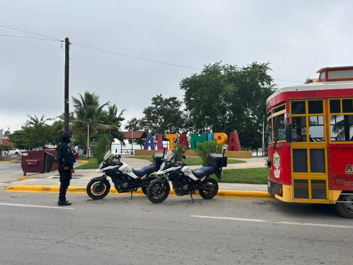 Guardia Estatal implementa recorridos motorizados en la Zona Sur