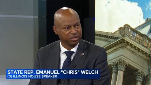 Illinois House Speaker Emanuel 'Chris' Welch talks immigration, transit bills on way to Governor JB Pritzker