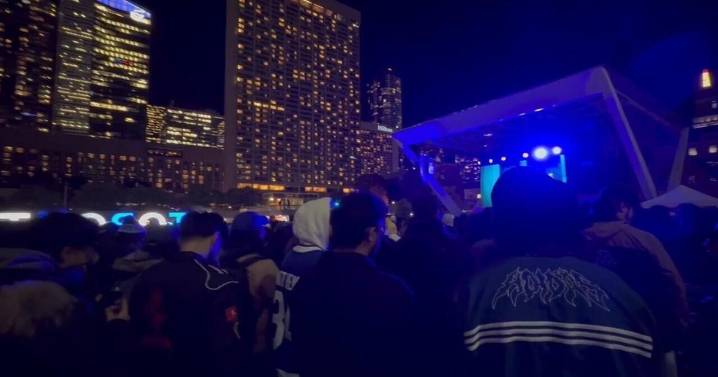 Nathan Phillips Square hosting 3,000 Jays fans