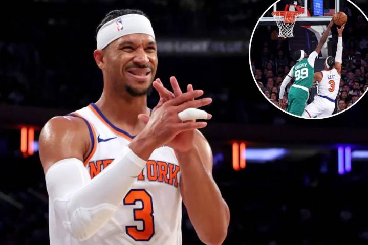 Josh Hart not considering surgery as he adjusts to Knicks role