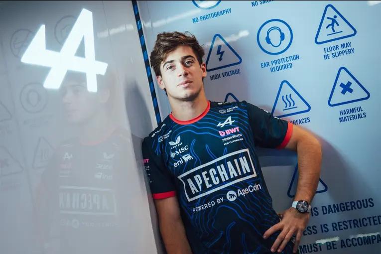 Colapinto tras los ensayos en Las Vegas: "Me siento diferente a las últimas carreras"