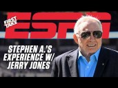 Stephen A. says Jerry Jones 'WASN'T SAYING MUCH' during Monday Night Football