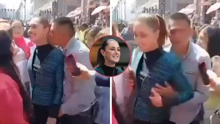 Video | Presidenta de México, Claudia Sheinbaum, fue víctima de acoso callejero - Canal 1
