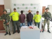 En operativo de registro y allanamiento a un inmueble fueron capturados ‘Frijolito’ y ‘Pancho’