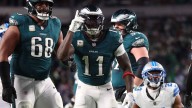 Eagles WR AJ Brown fires back at haters amid frustrating season