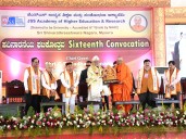 VP Radhakrishnan graces 16th Convocation Ceremony of JSS Academy