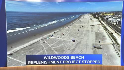 NJ DEP: Long-planned beach replenishment project in Wildwoods falls apart