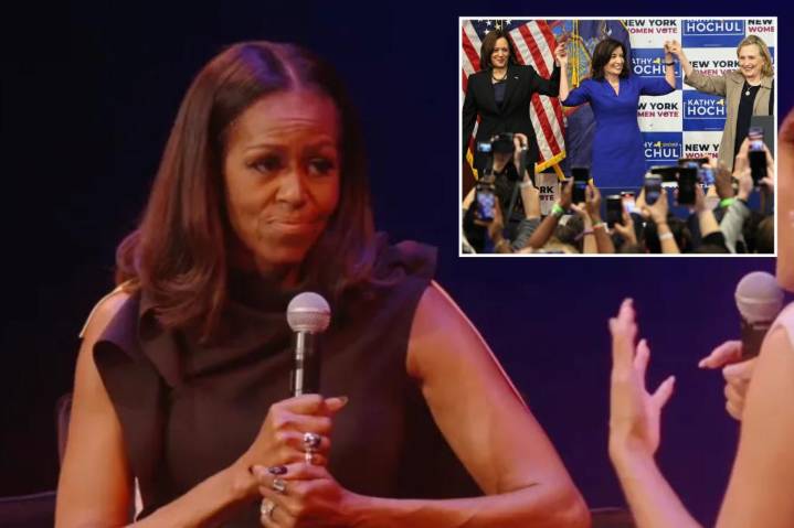 Michelle Obama says America isn't 'ready for a woman' to be president