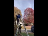 WATCH | Get out of my yard!: Woman yells at Border Patrol agents questioning men putting up lights