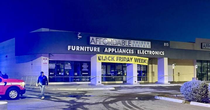 Investigation underway after big-box furniture store in Tucson catches on fire