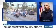 Procession held for fallen APSO Deputy Joshua Dunaway
