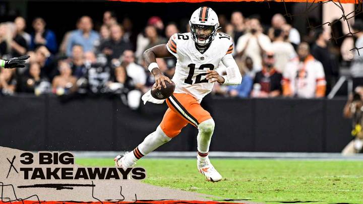 Shedeur Sanders showcases arm and command of offense in win over Raiders