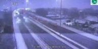 Thanksgiving ‘thundersnow’ caught on camera in Cleveland! (ODOT)