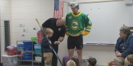 Sioux City student celebrates birthday with Musketeers visit