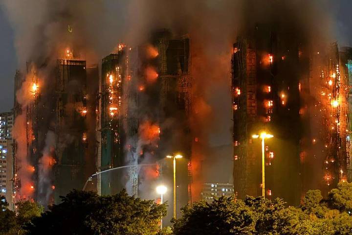 At Least 4 Killed in Deadly Fire at Hong Kong Apartment Blocks