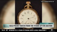 Gold pocket watch from the Titanic up for auction