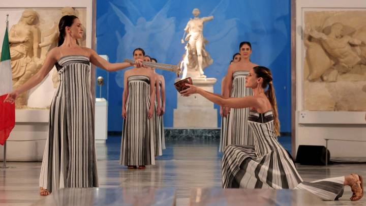 Encienden la Llama Olímpica Rumbo a Juegos de Invierno 2026: Inicia Así Su Viaje a Italia