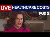 LIVE I Whitmer, Dingell discuss efforts to reduce health care costs