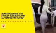 EN VIDEO: joven descubre a su pareja besándose con el conductor de plataforma
