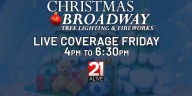 21st Annual Christmas on Broadway celebration returns Friday evening