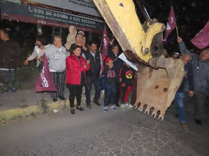 Texcoco inicia obras por más de 10 millones de pesos en cuatro comunidades