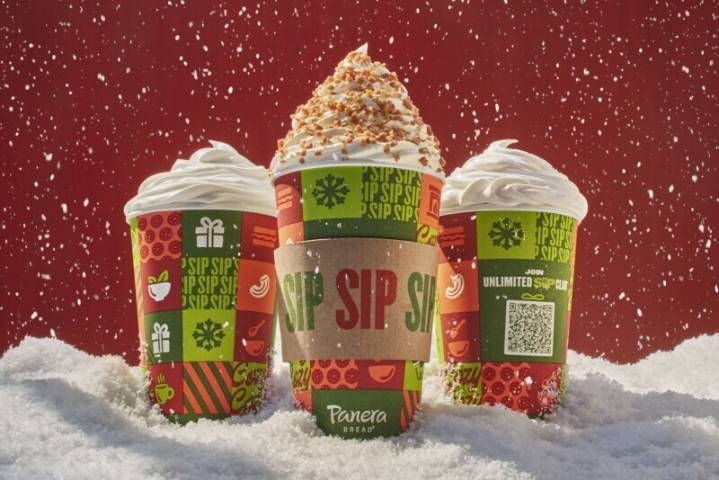 Panera Launches Holiday Sips, Sweets and $1 Soup Promotion