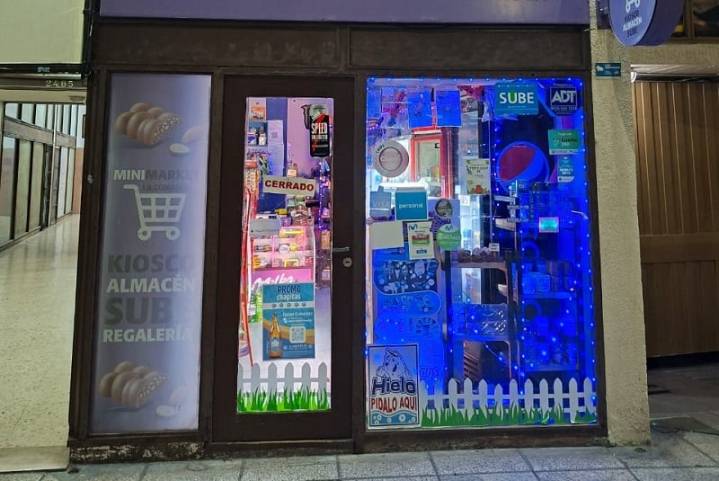 Intentó forzar la puerta de un kiosco en la costa