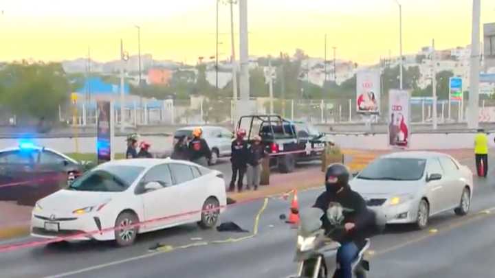 Hombre Muere Atropellado por Dos Vehículos en la Avenida Garza Sada en Monterrey