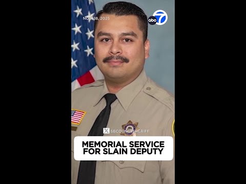Funeral held for deputy gunned down in Rancho Cucamonga