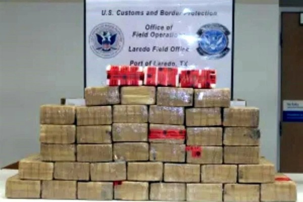 Decomisa EU (más) droga por cruce Colombia