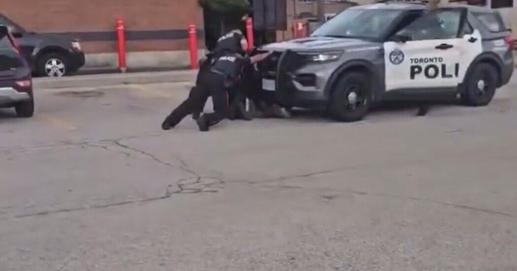 Woman run over by Toronto police vehicle twice during arrest