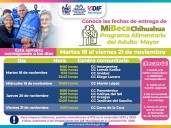 AQUÍ puedes recoger del 18 al 21 de noviembre, tu apoyo PAAM del DIF Municipal