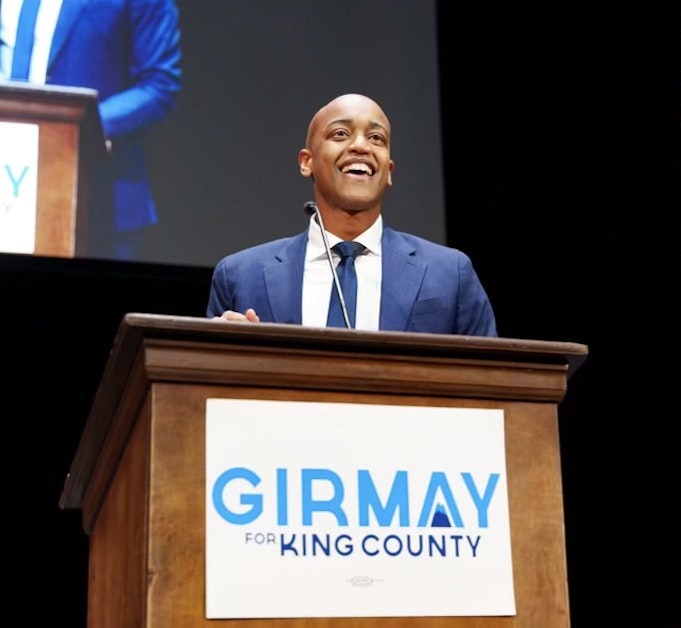 Girmay Zahilay leading in race for King County executive, Steffanie Fain up for council
