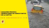 Aguacero provoca inundaciones en varios puntos de la capital - Noticias de Bogotá y Cundinamarca
